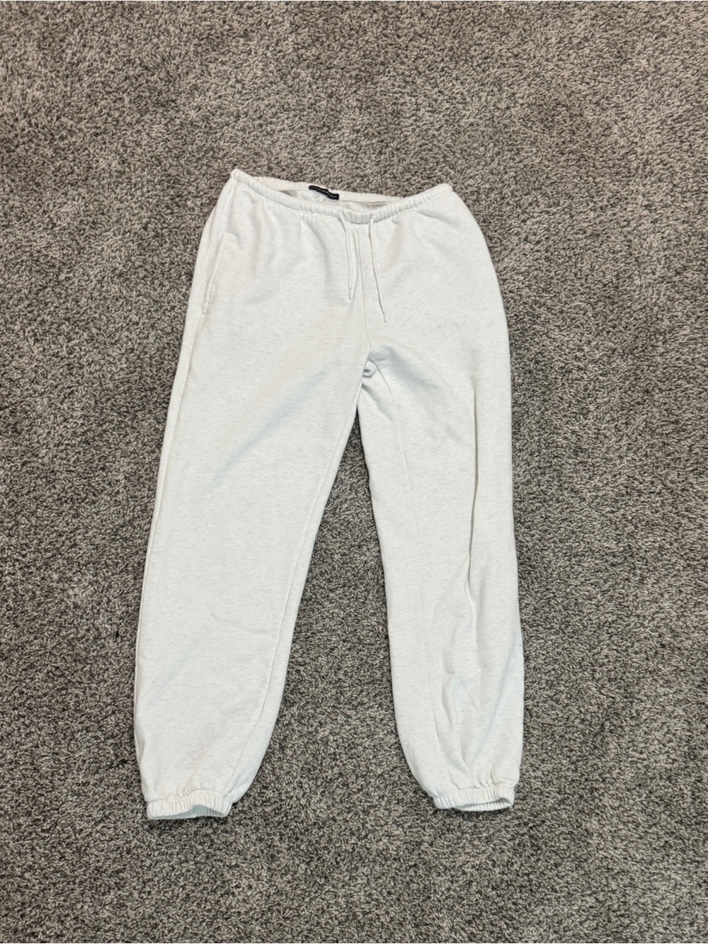 Brandy Melville Off-White Cozy Joggers